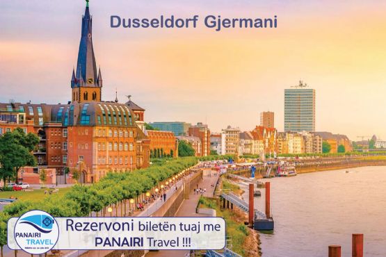 Bileta me linja toksore Tirane Dusseldorf Tirane me PANAIRI TRAVEL GJERMANI